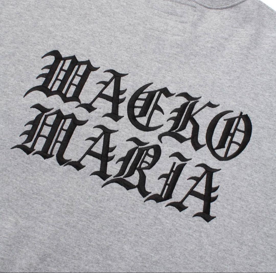 WACKO MARIA スカルプリント トレーナー グレー