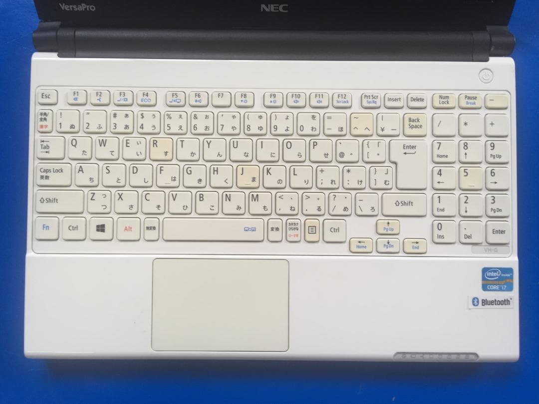 NEC VK21H/H-G 13.3型 コンパクト テンキー付きノートパソコン