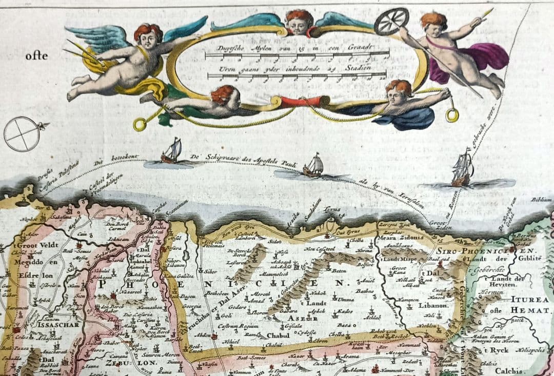 みや　 17世紀　ストペンダール「CANAAN」　イスラエル　聖地　稀少