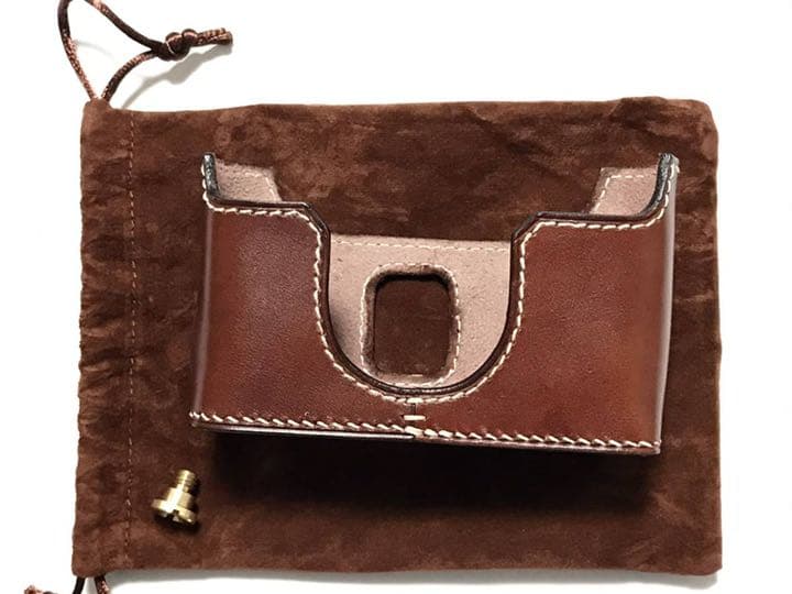 本革カメラケース 新品 CONTAX コンタックス T3D用 イタリア製本革使用