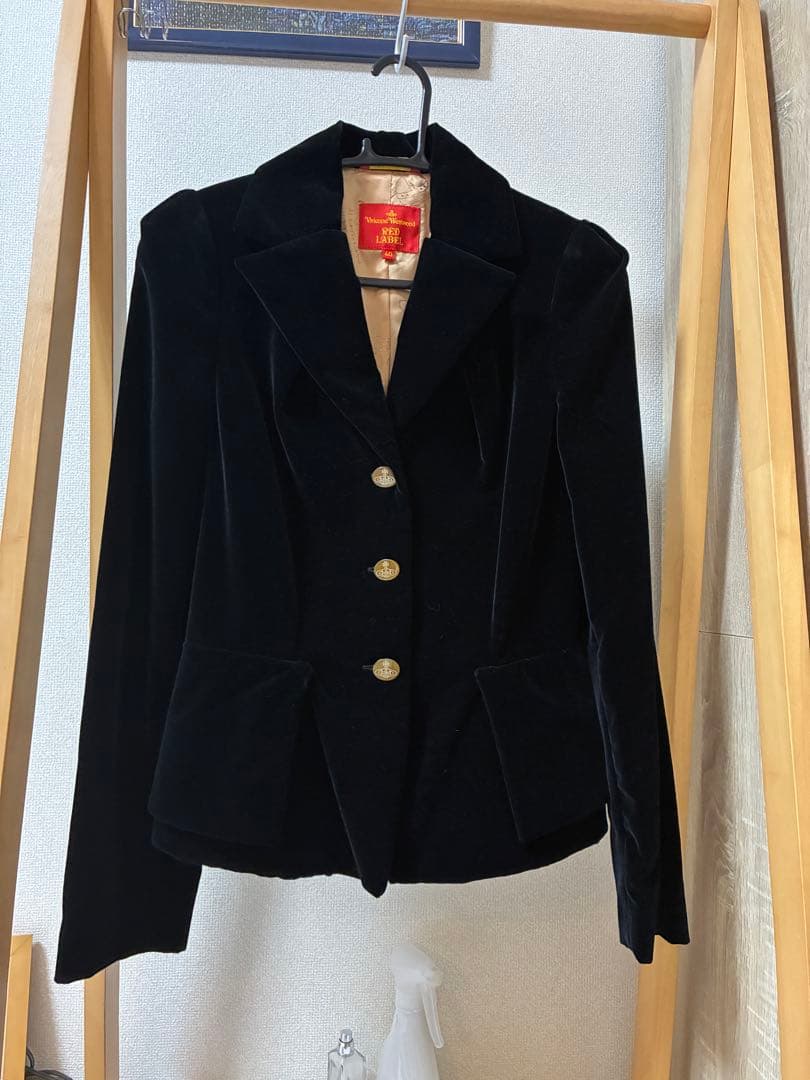 Vivienne Westwood ベロア 別珍テーラードジャケット 極美品！