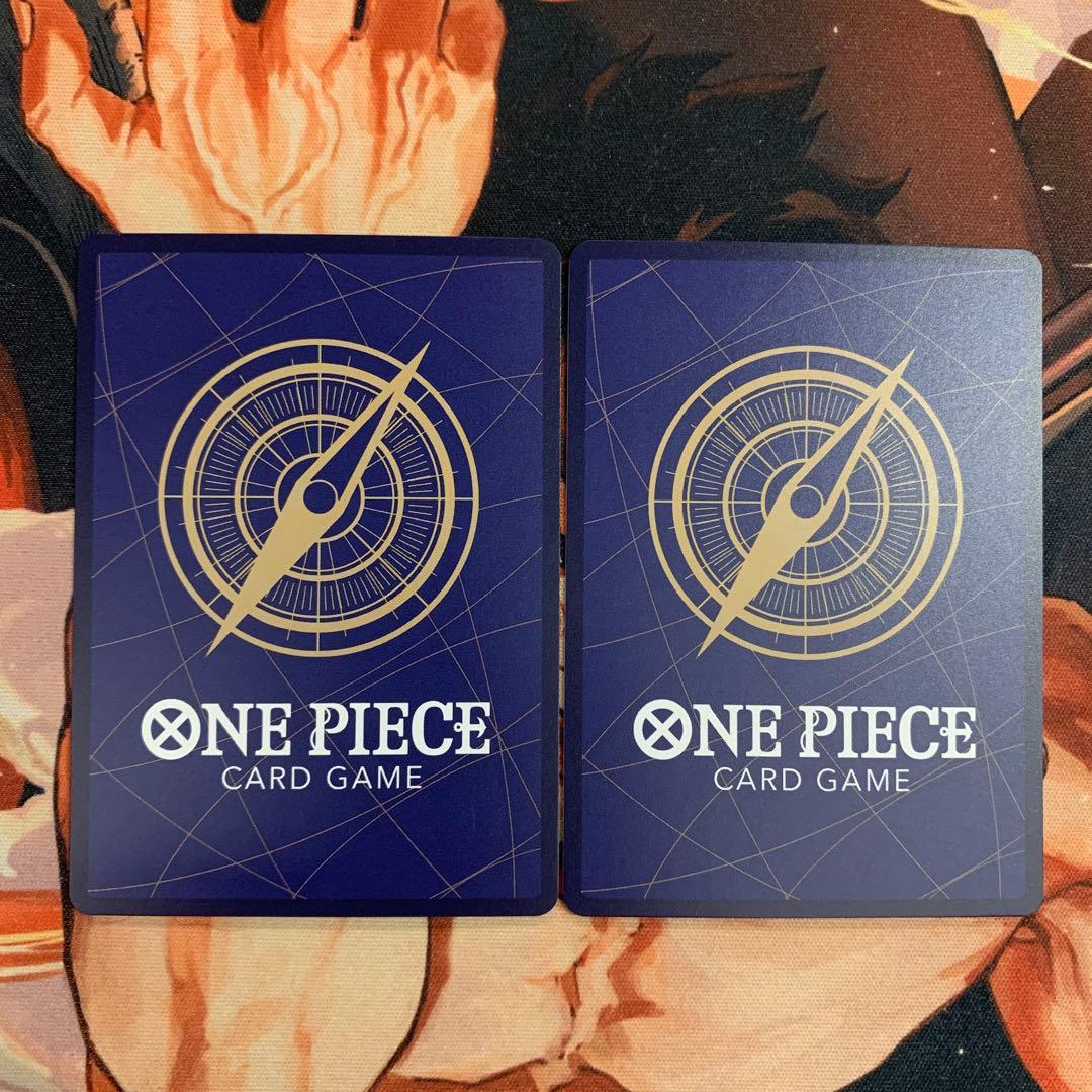 スパンダイン パラレル 金 プロモ 2枚セット ワンピースカード ワンピカード