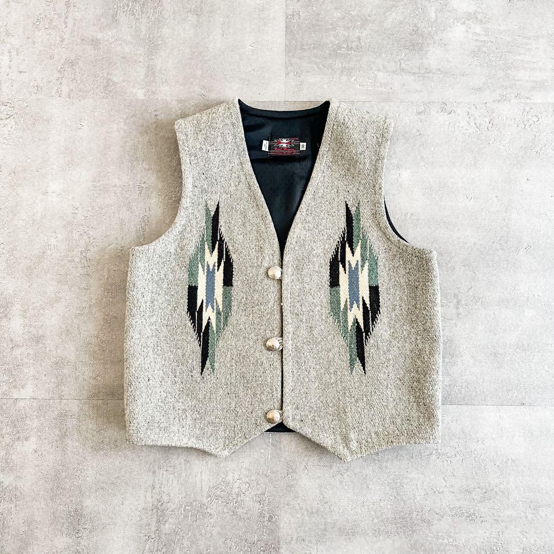 CENTINELA センチネラ USA製 グレー ウール チマヨベスト