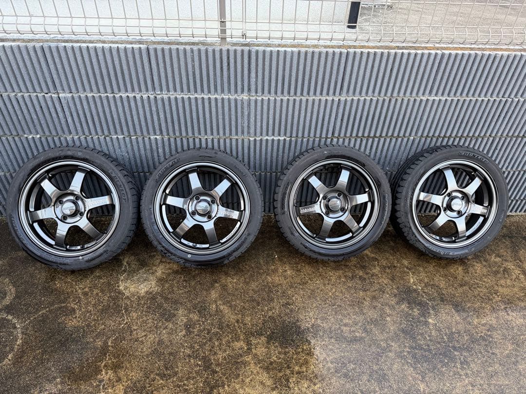 RAYS TE37 SONIC 15インチ タイヤホイール4本セット