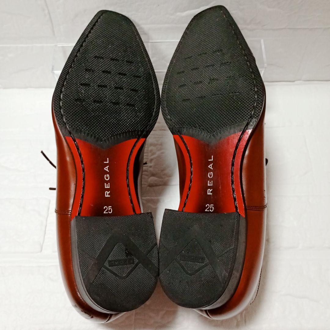 ✨️良品✨️ 11LR REGAL ストレートチップ ブラウン 25cm 日本製