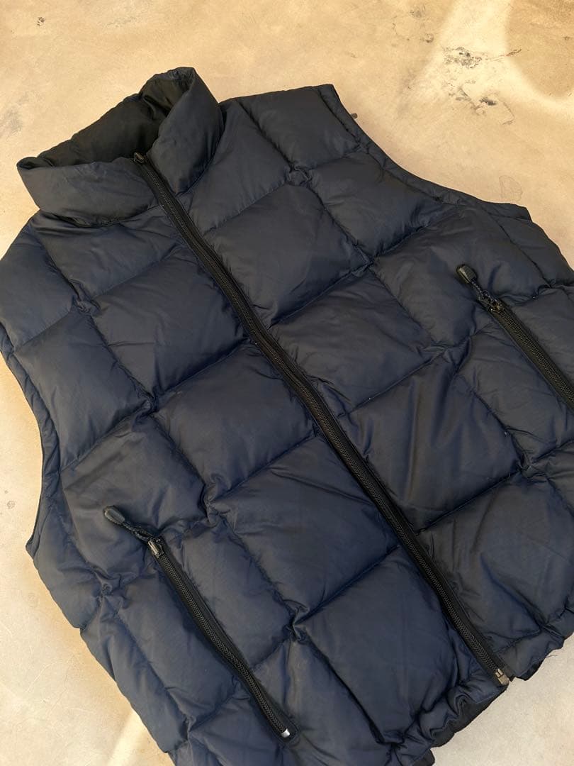 90s OLD GAP リバーシブルダウンベスト ドローコード　両A面