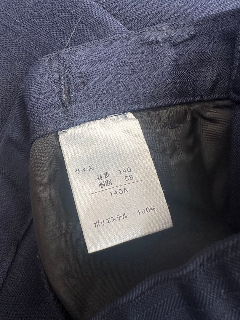 ワンダーファクトリー 男の子 フォーマルスーツ 3点セット 140 美品