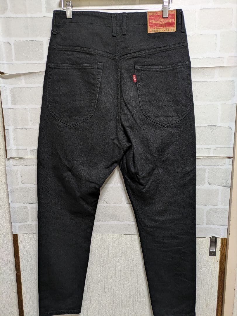 【NATALDESIGN】サルエルフラップデニム 34インチ