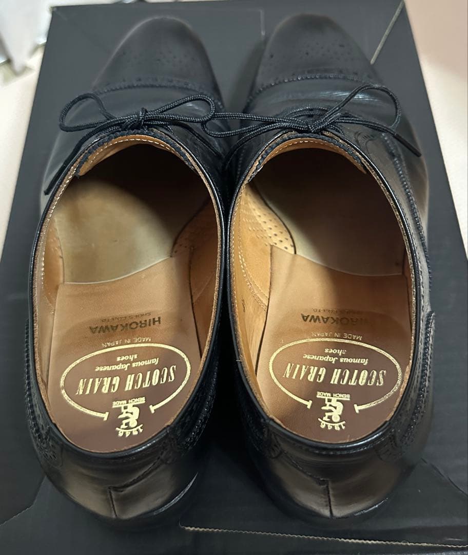 スコッチグレイン　2770 シャインオアレイン　ビジネスシューズ　黒