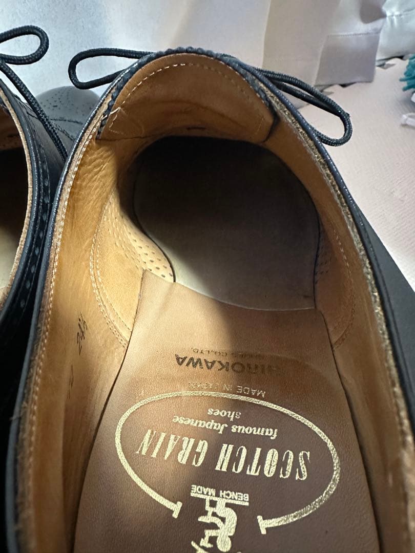 スコッチグレイン　2770 シャインオアレイン　ビジネスシューズ　黒