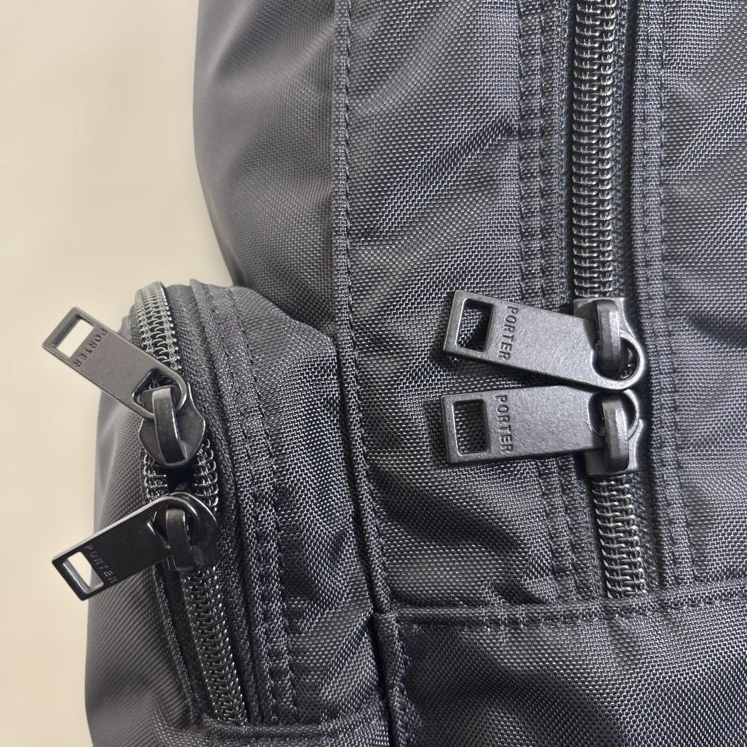 美品 ポーター フラッシュ デイパック PORTER FLASH 11L BK