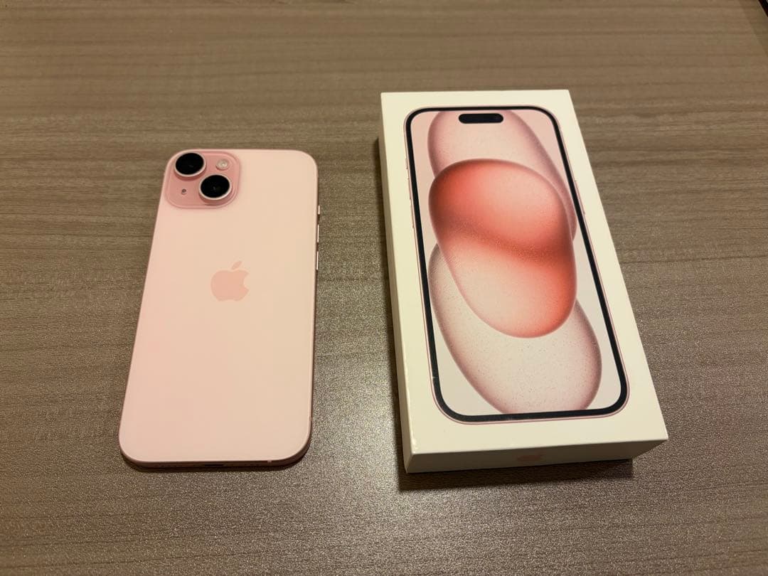 【SIMフリー】iPhone15 ピンク 256GB