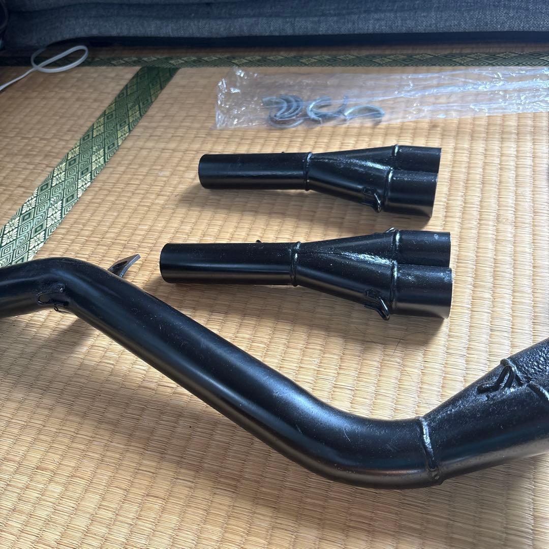 ゼファー用フルエキマフラー