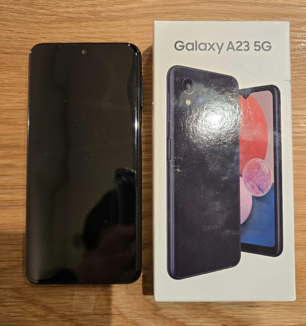 Samsung Galaxy A23 5G 本体 ブラック 新品