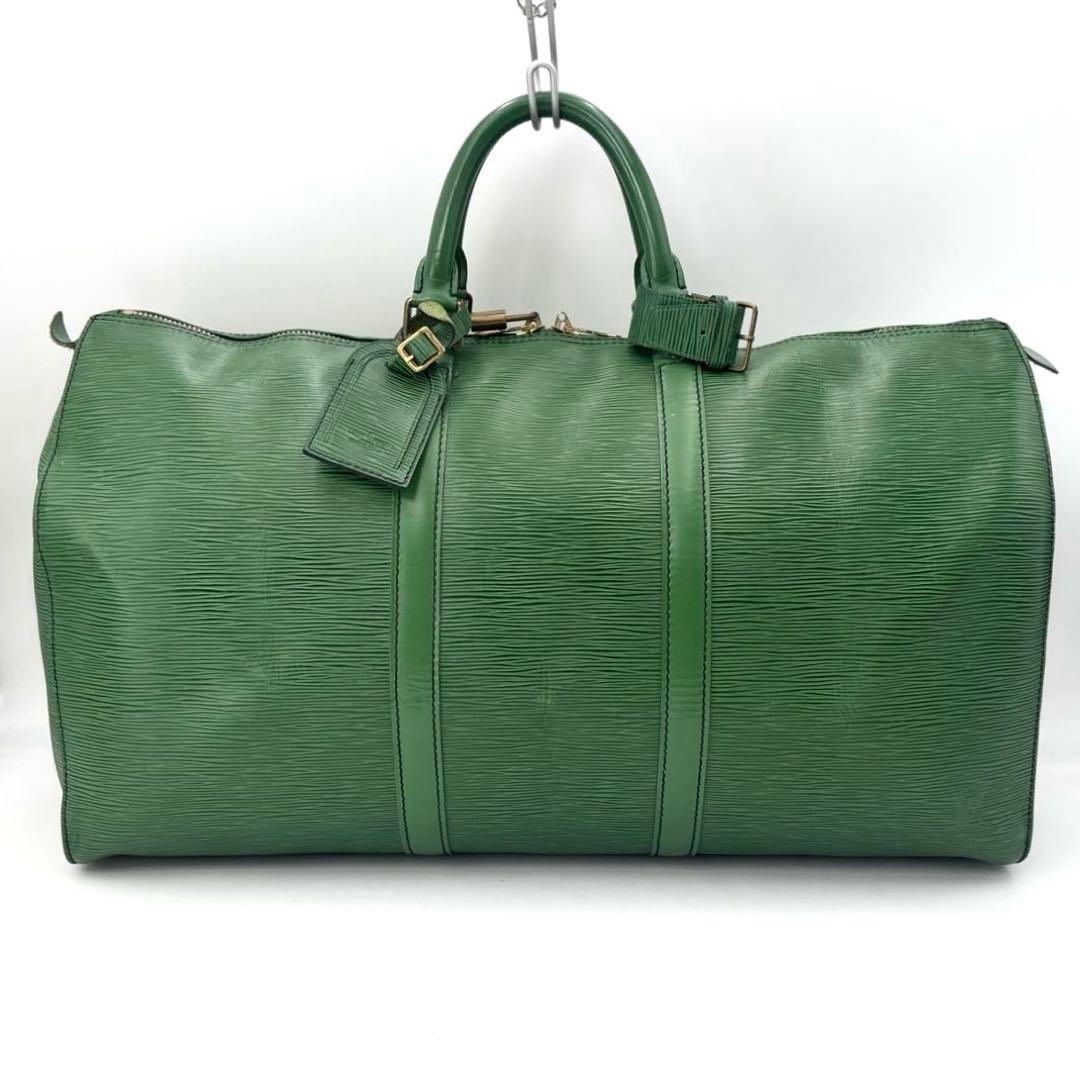 ルイヴィトン M 42964 エピ キーポル50 ボストンバッグ グリーン
