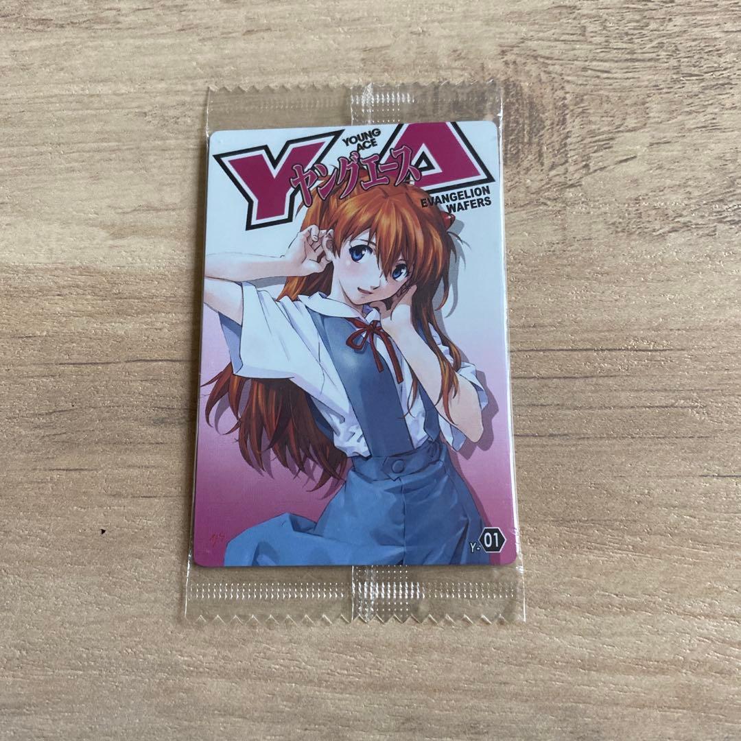 日淘市集06 エヴァアスカヤングエース ウエハース カード トレカ