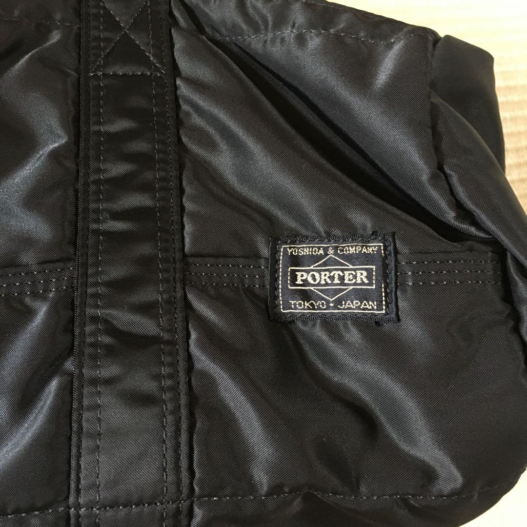 極美品 PORTER ポーター タンカー ダッフルバッグ ボストンバッグ L 黒
