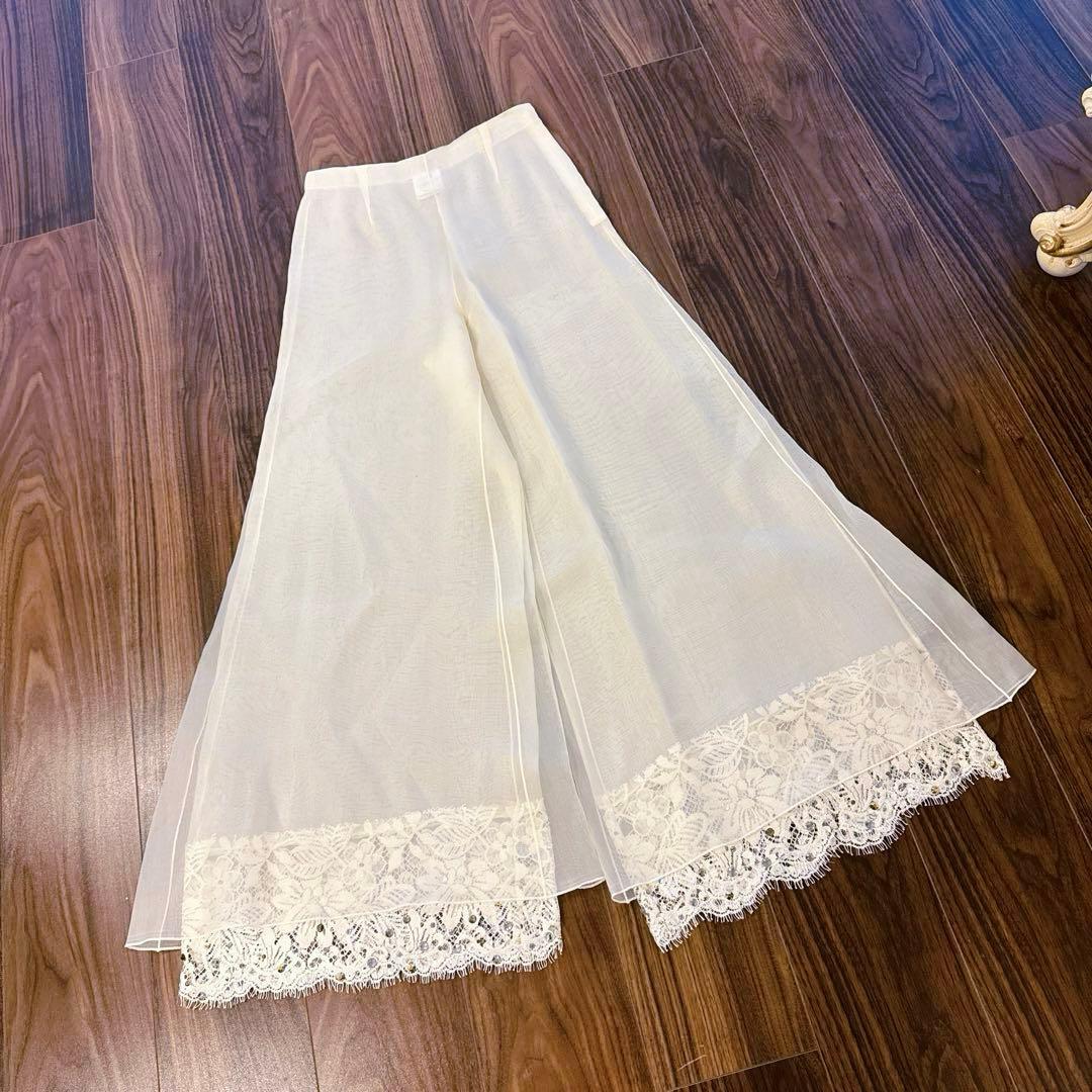 CHANEL ワイドパンツ♡36