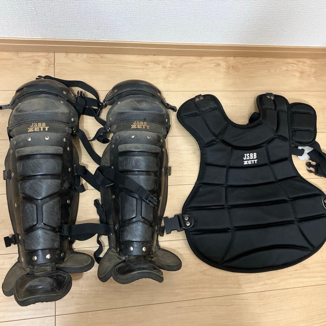ZETT キャッチャー　防具