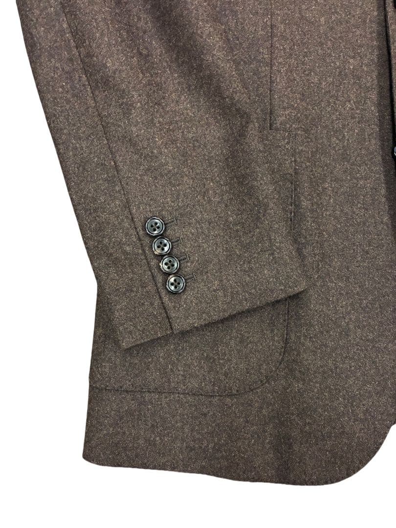 maatee&sons フランネルテーラードジャケット size 2 Brown