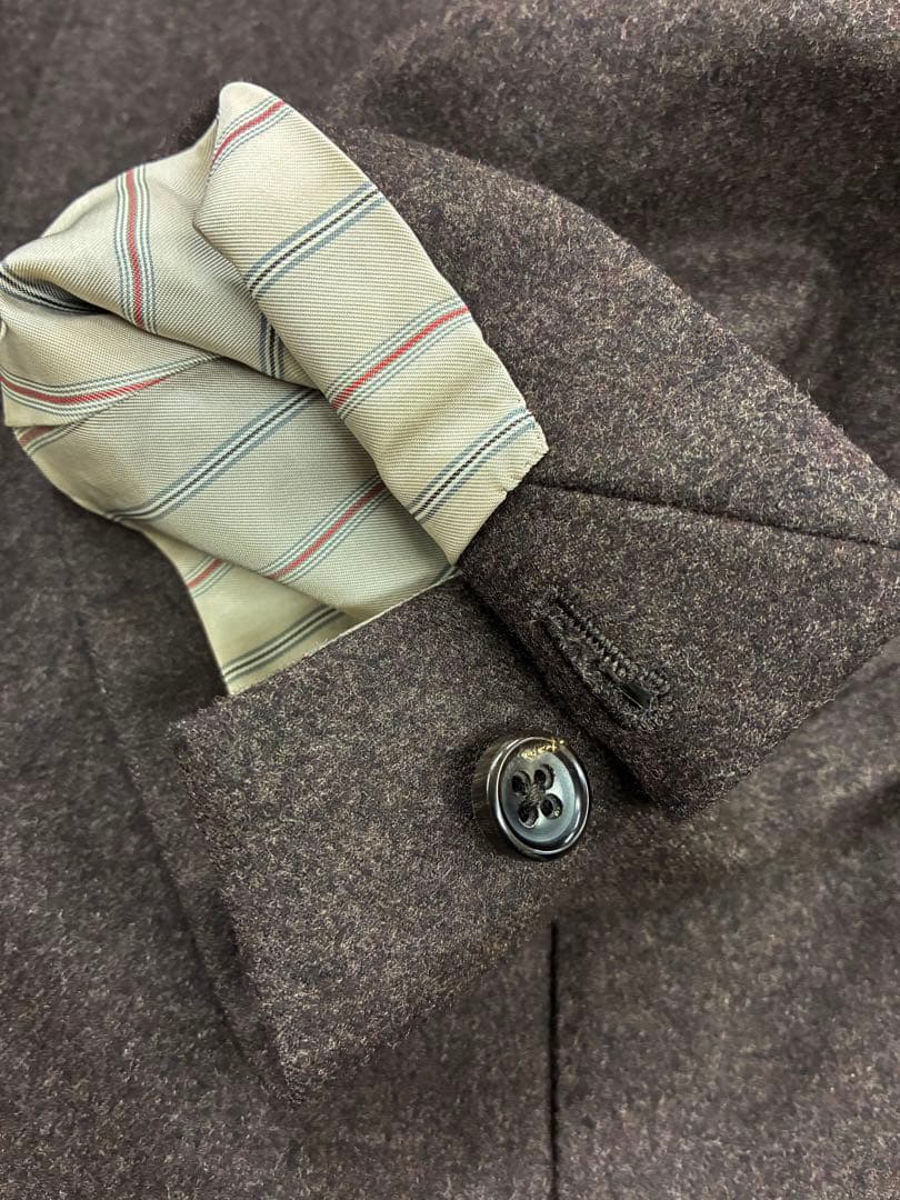 maatee&sons フランネルテーラードジャケット size 2 Brown