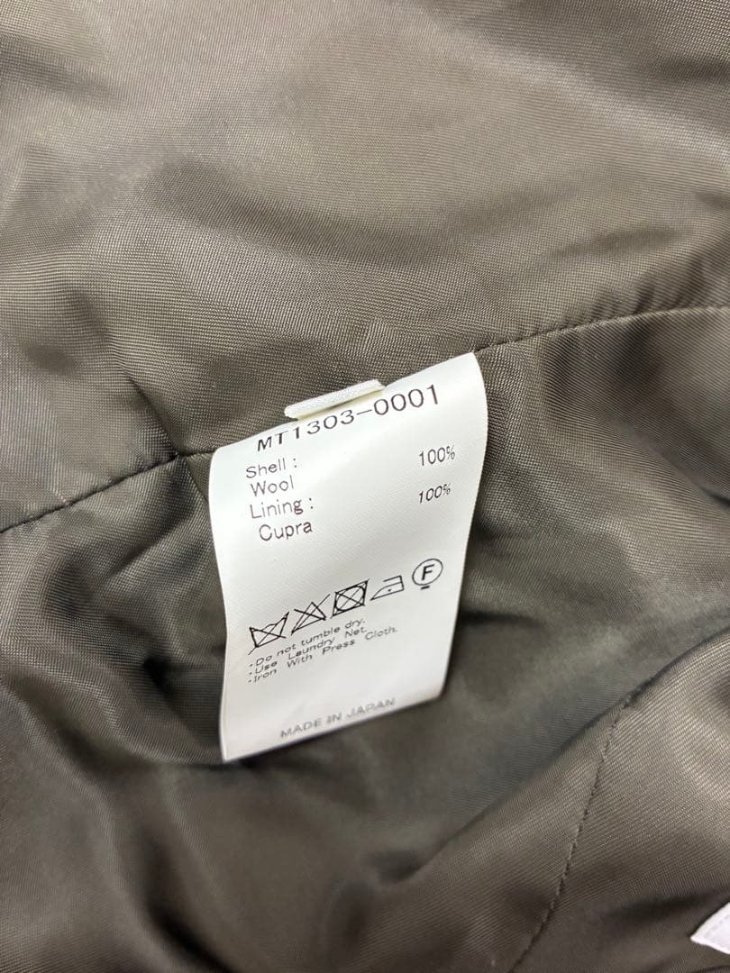 maatee&sons フランネルテーラードジャケット size 2 Brown