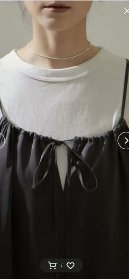 ros_marinas様[24SS]GENTLE SILK2WAYキャミワンピ