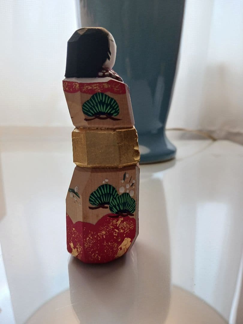 美品。奈良一刀彫　立雛　雛人形かぎろい 髙橋勇二作