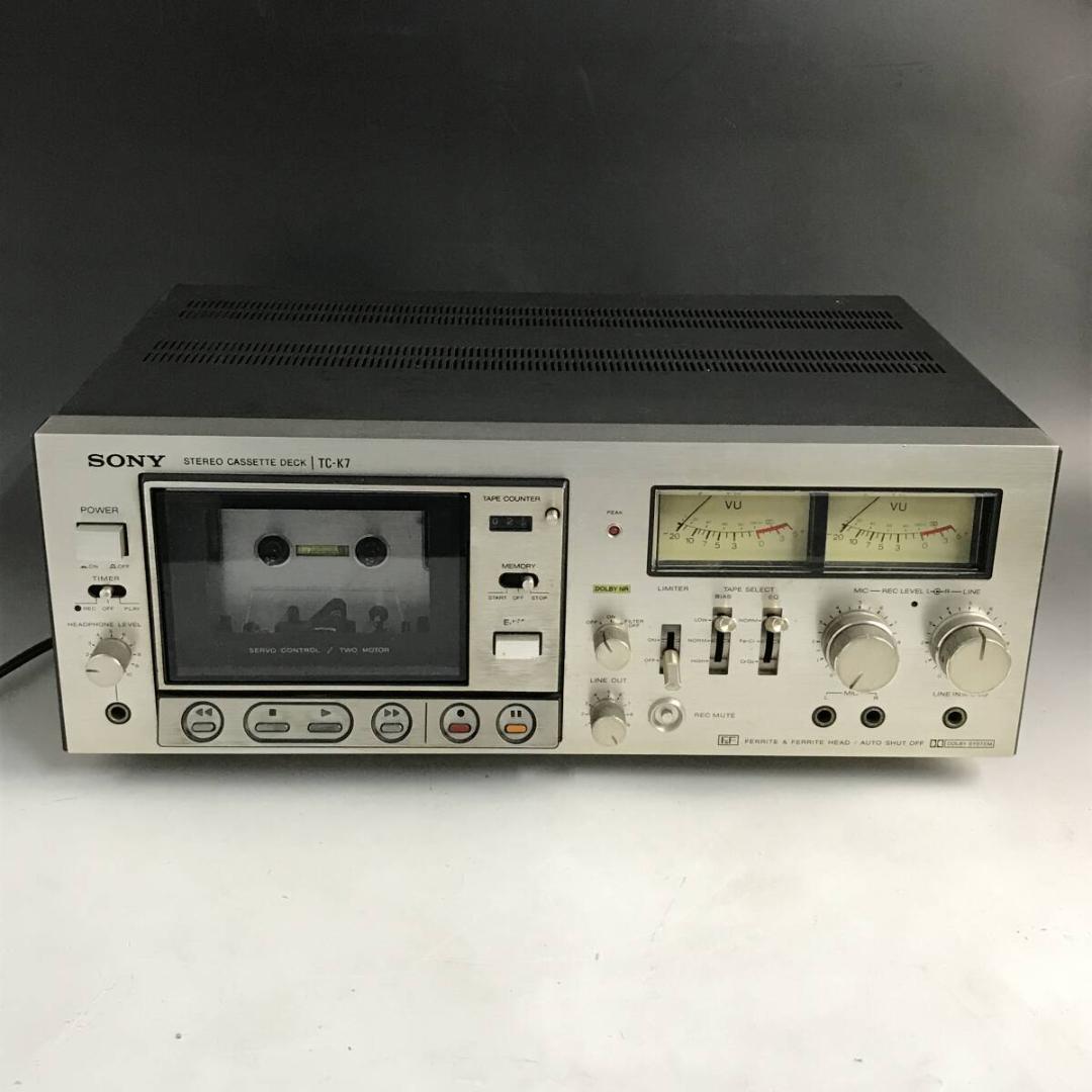 SONY TC-K7 カセットデッキ ソニー STEREO CASSETTE