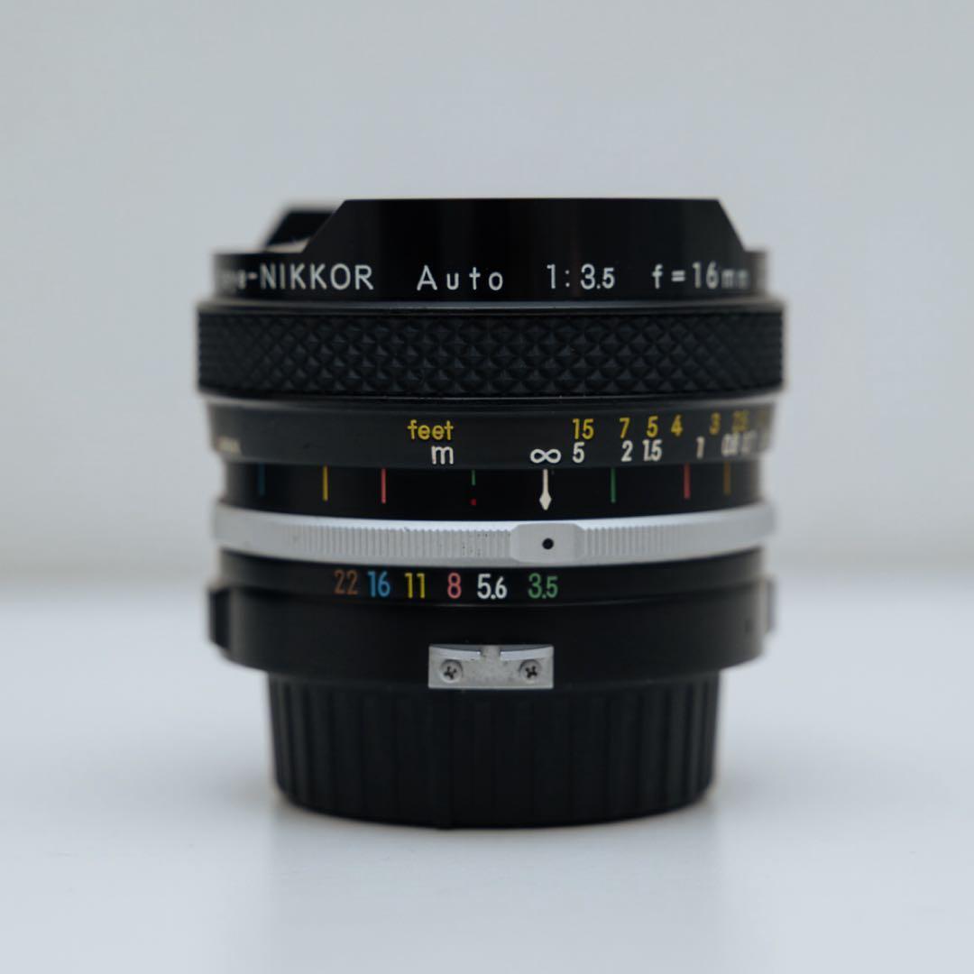 fisheye NIKKOR 16mm f/3.5 レンズ　　魚眼