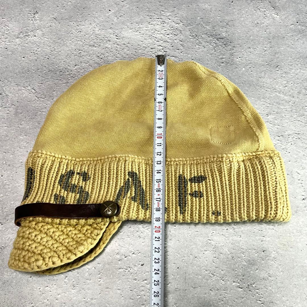 kapital duffle U.S.A.F ステンシルニットキャップ