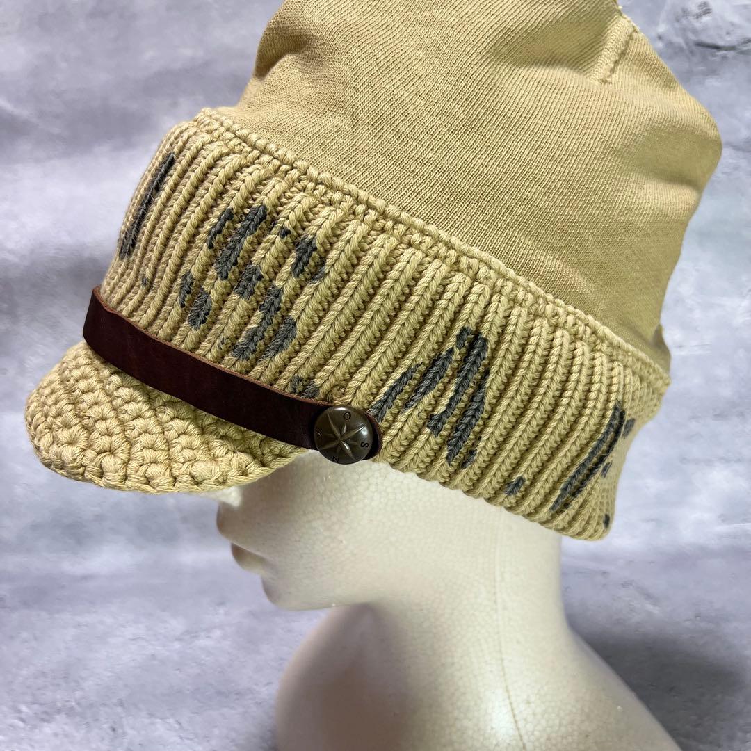 kapital duffle U.S.A.F ステンシルニットキャップ