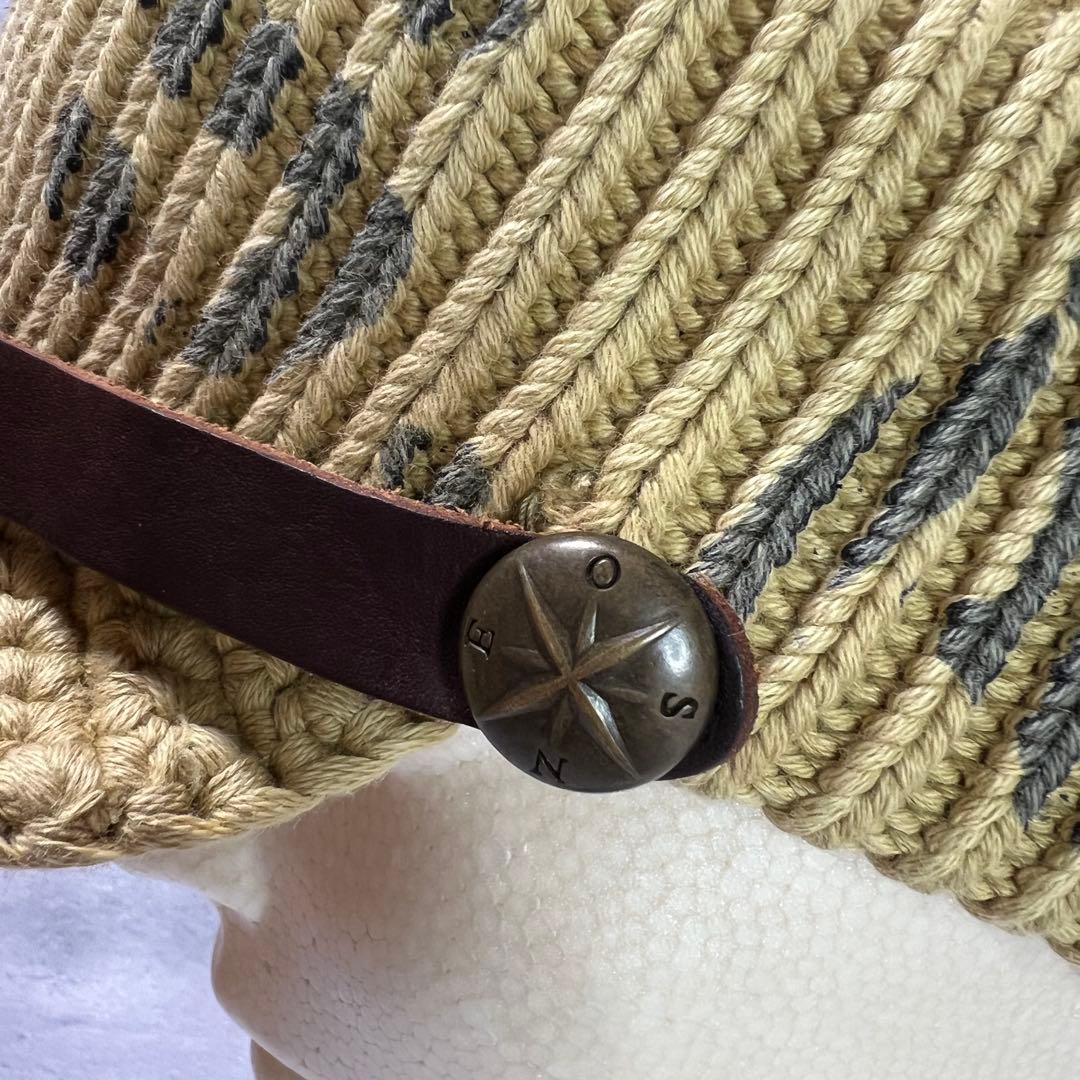 kapital duffle U.S.A.F ステンシルニットキャップ