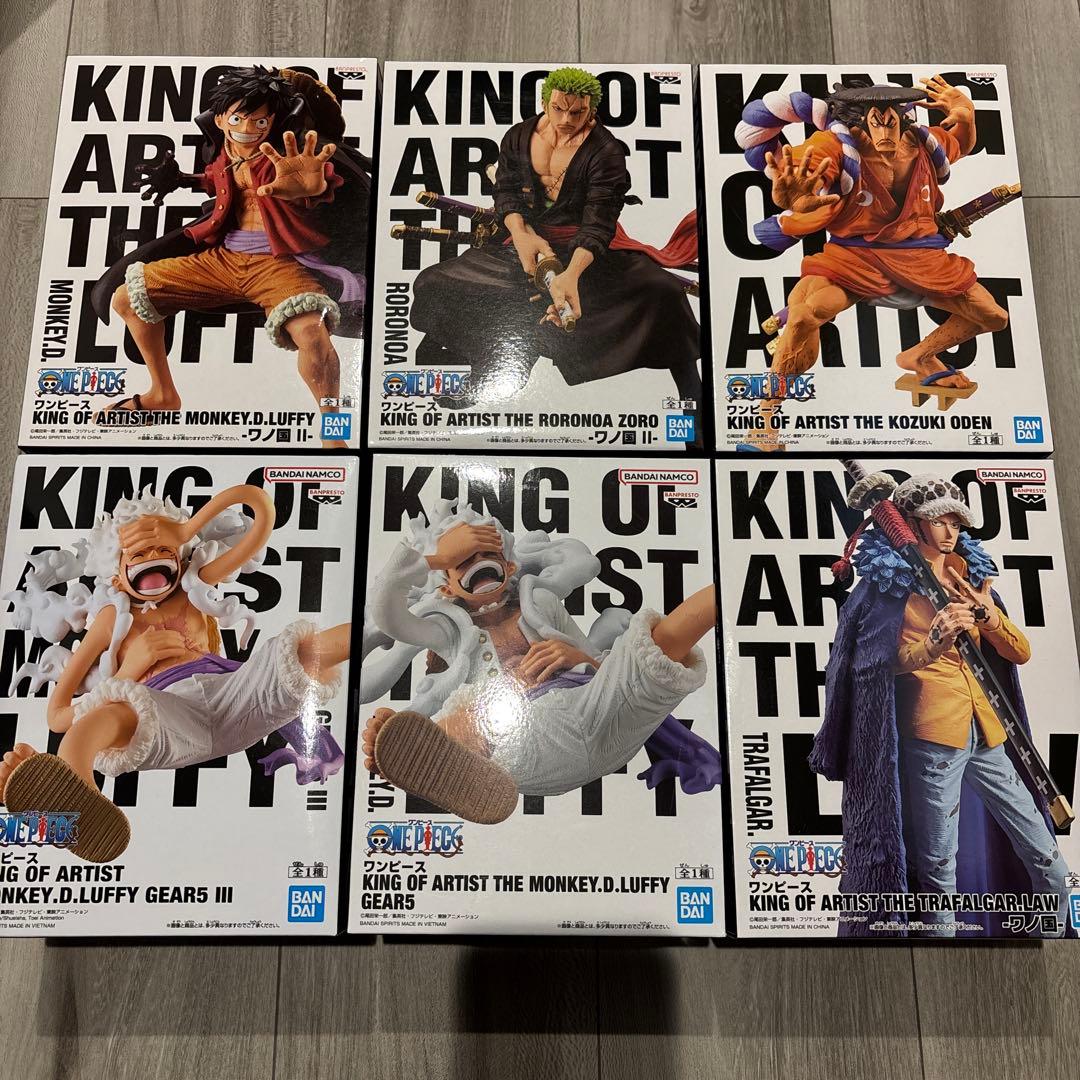 ワンピース KING OF ARTIST フィギュアまとめ売り