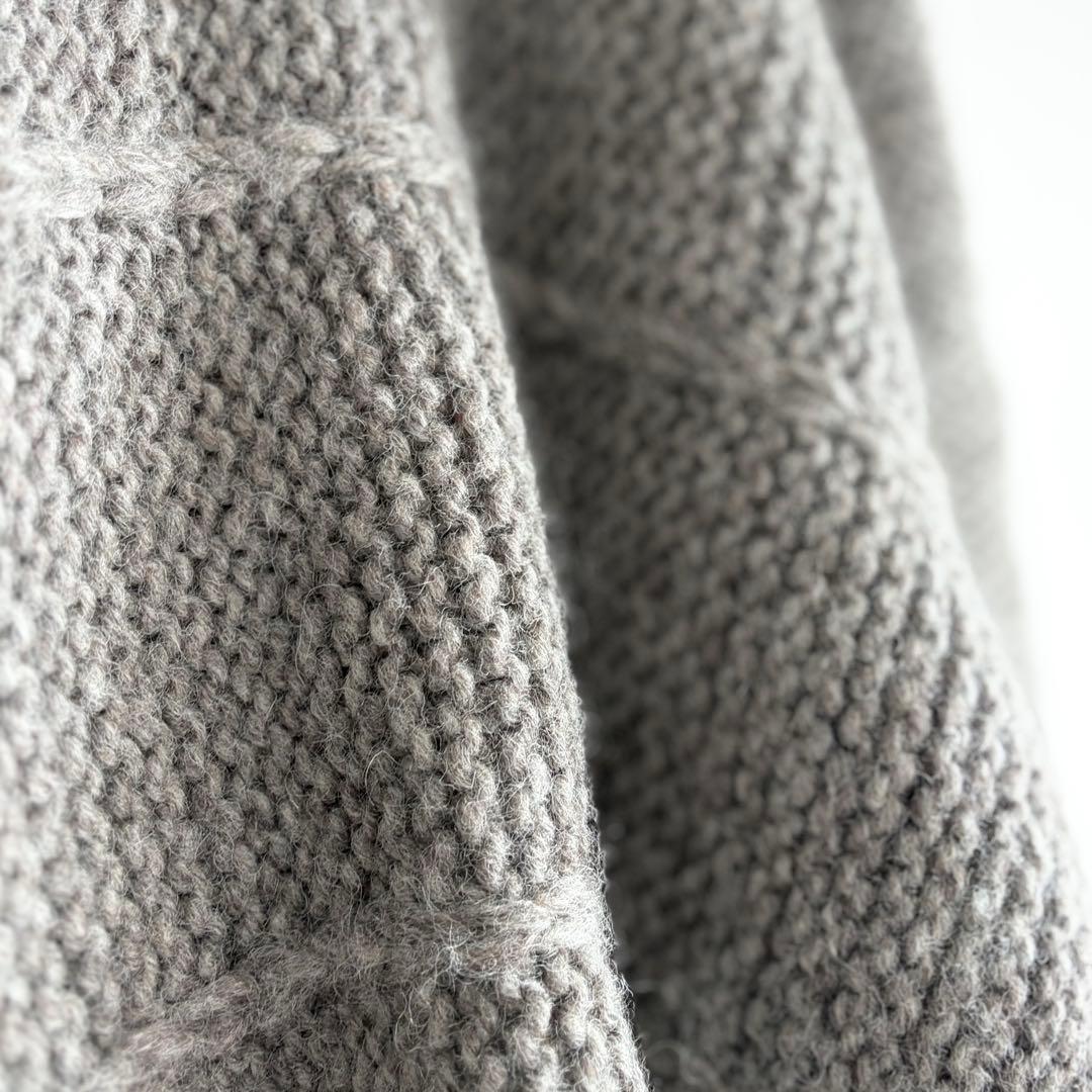 SLOBE IENA KHWOPA HANDKNIT ネパールウールボレロ