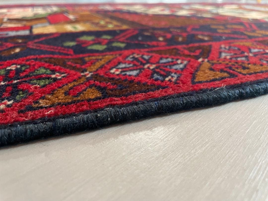 ユ*ト様 ビンテージラグ　トライバルラグ　ウォーラグ