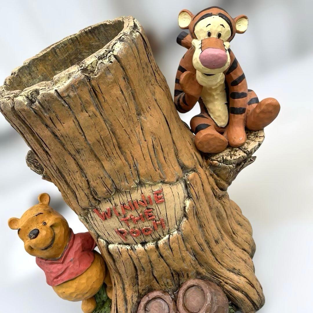 稀少/訳あり★ 傘立て 瀬戸クラフト くまのプーさん ティガー ディズニー**