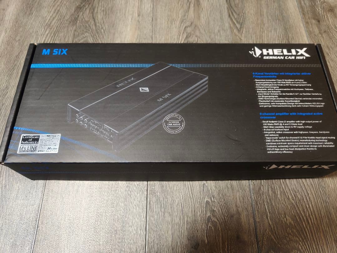 HELIX M SIX 6chパワーアンプ 未使用品