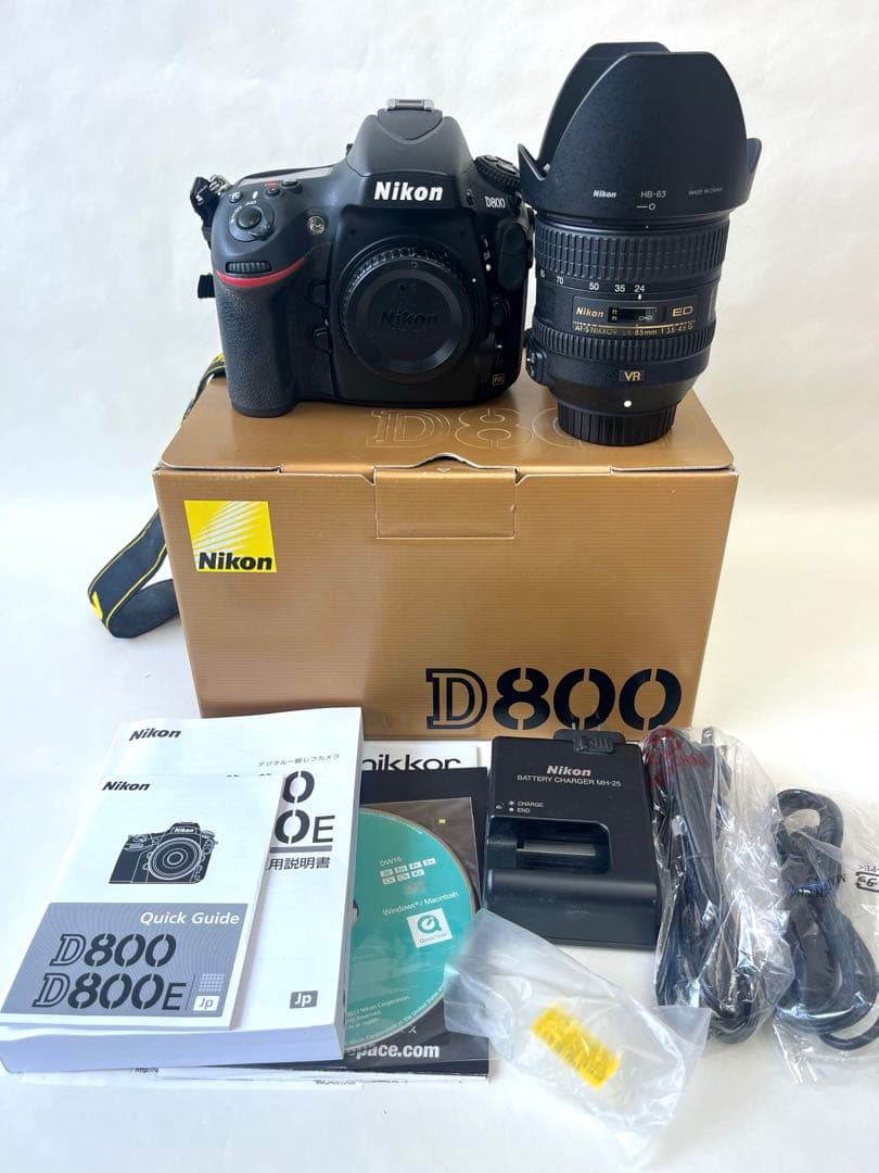 Nikon D800 VRレンズセット 24-85mm