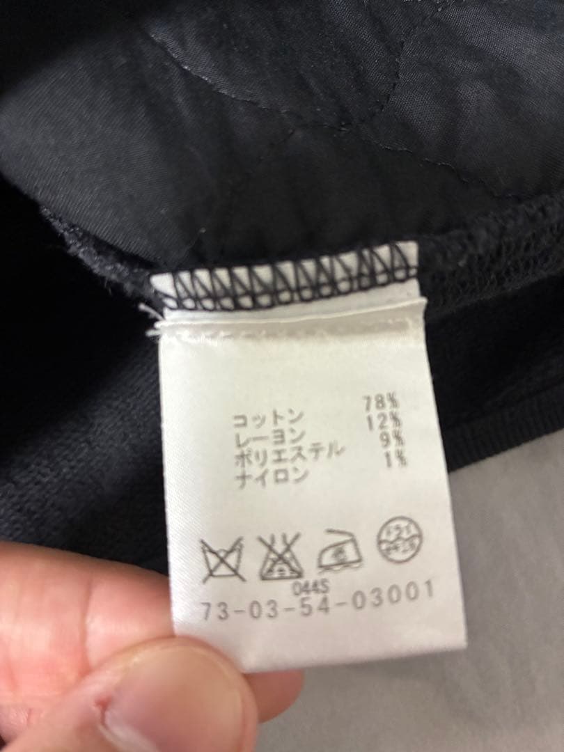 DRIES VAN NOTEN 花柄キルティング スウェット S