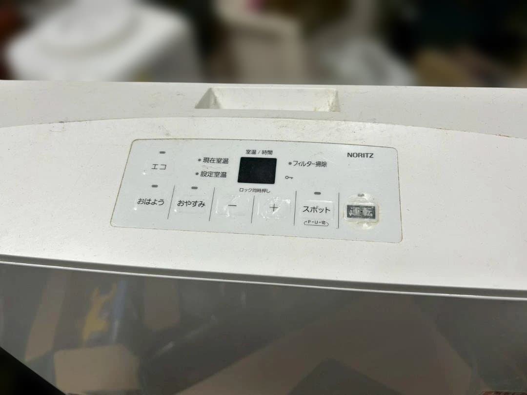 即決 ノーリツ ガスファンヒーター 都市ガス GFH-5803S 中古現状動作品