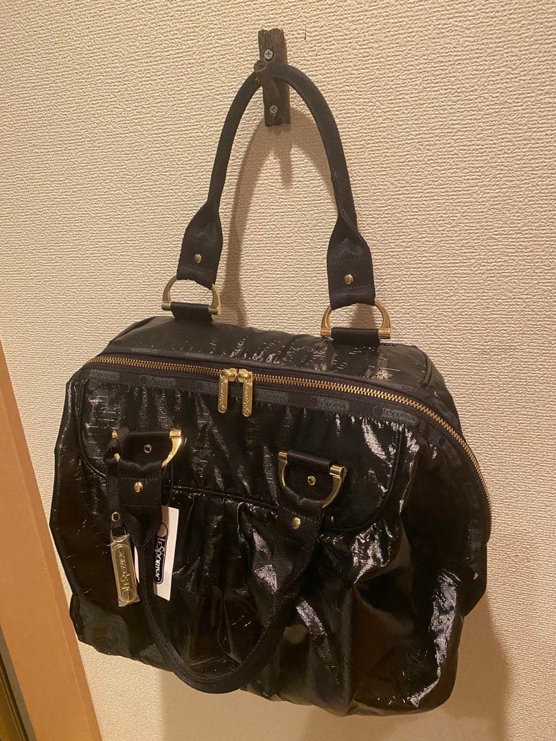 LESPORTSAC ブラック黒　バッグ　ショルダー2way レスポ