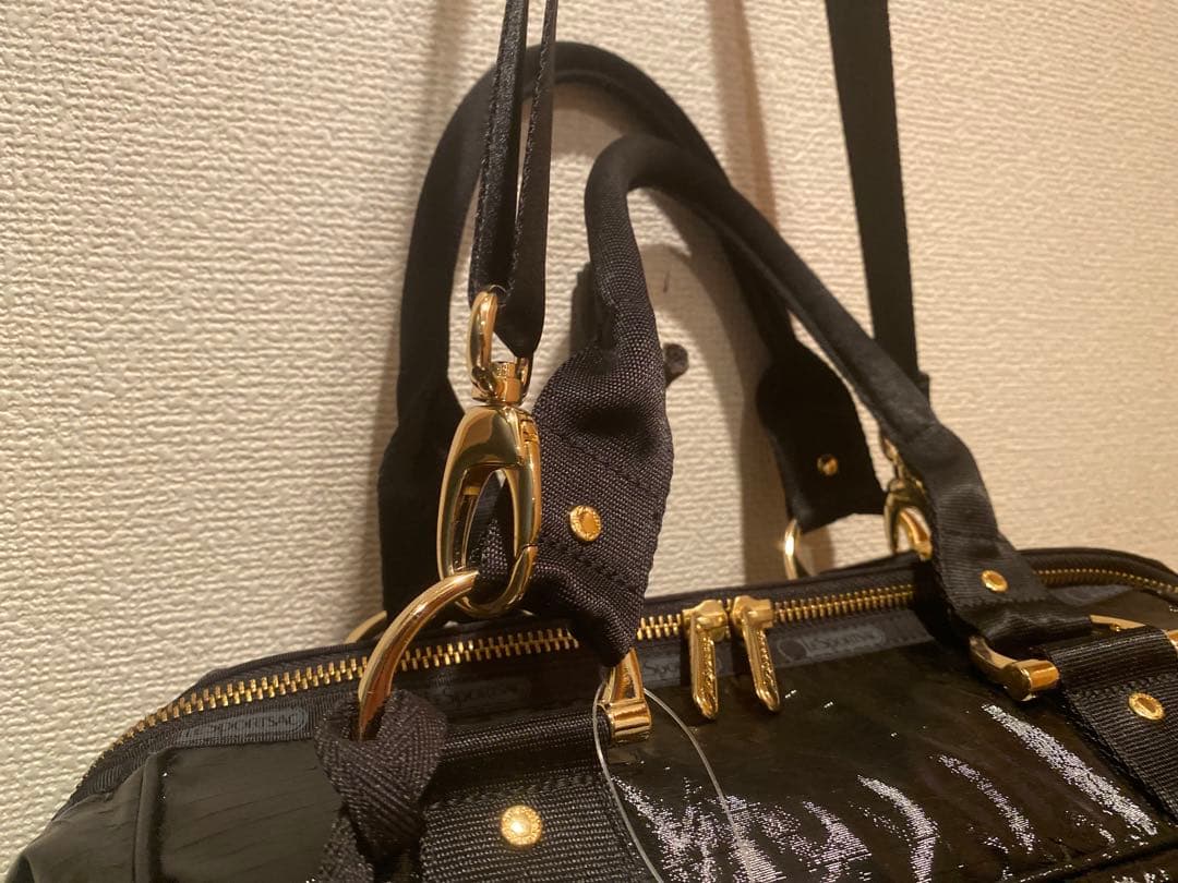 LESPORTSAC ブラック黒　バッグ　ショルダー2way レスポ