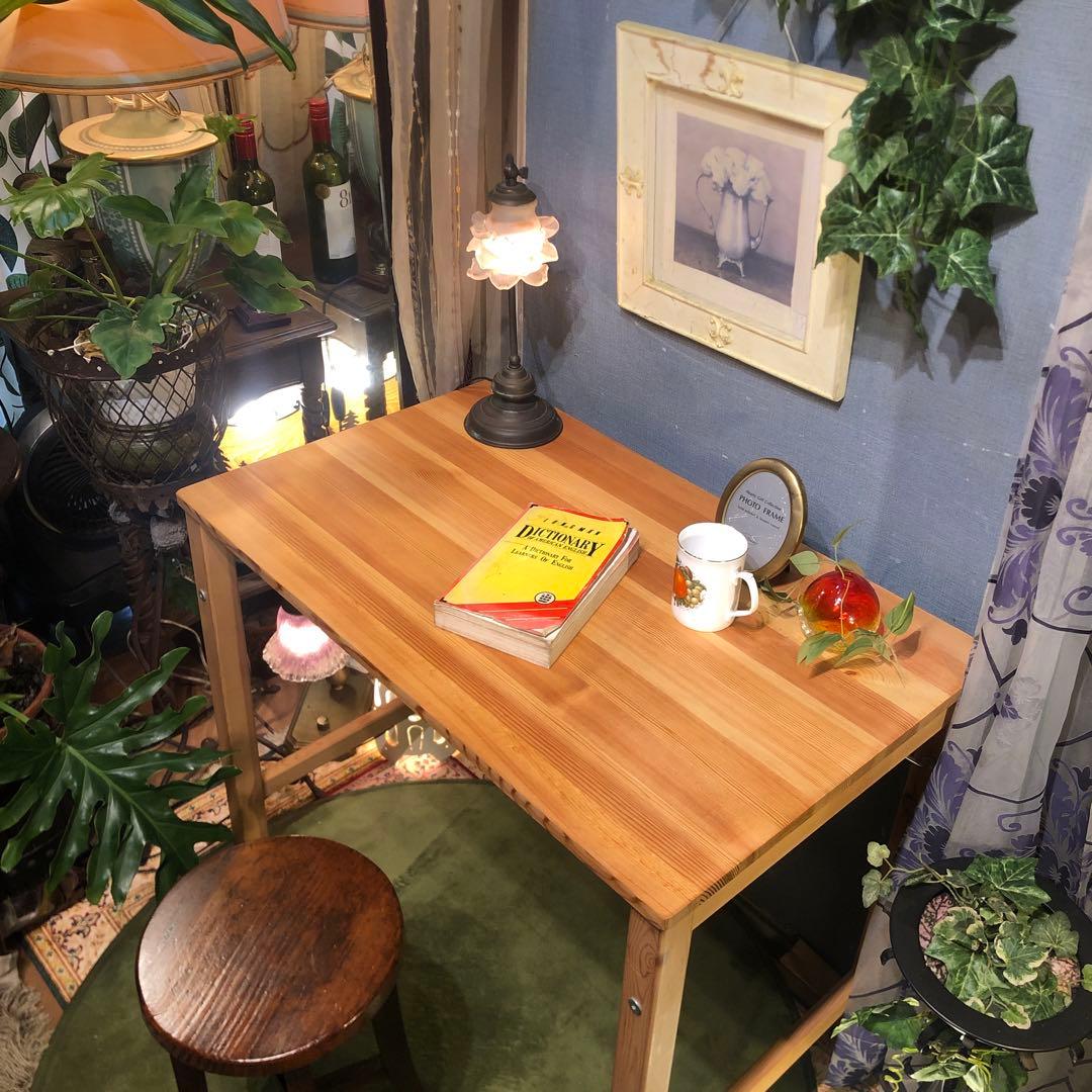 Sale L-２無印良品　パイン材無垢　折りたたみ式　デスク