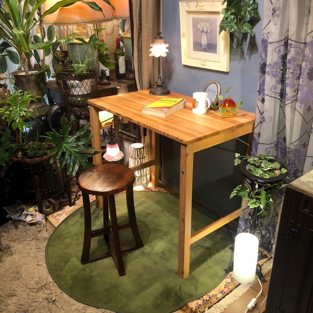 Sale L-２無印良品　パイン材無垢　折りたたみ式　デスク