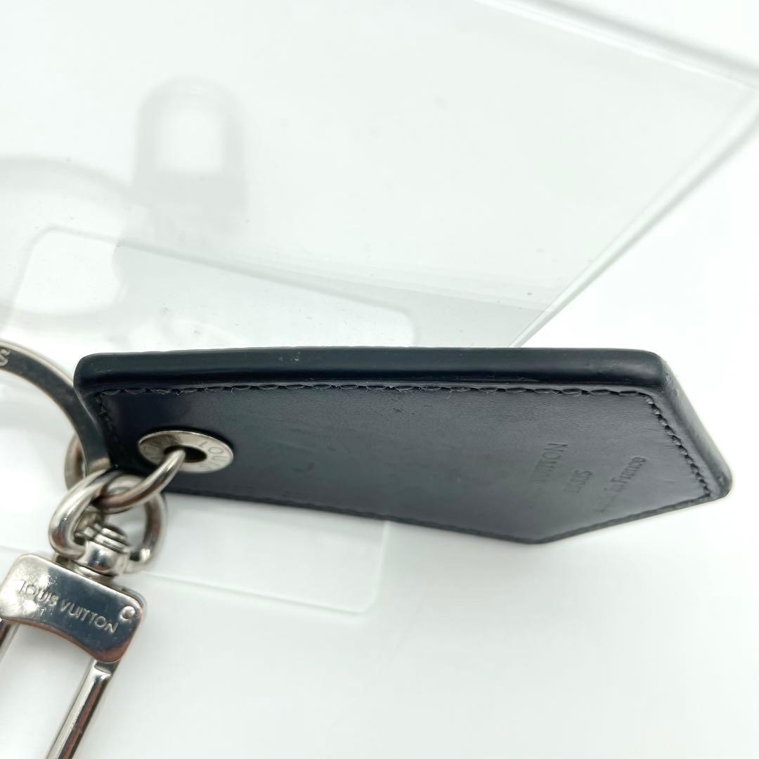 鑑定済・良品★ルイヴィトン　エピ キーホルダー アンシャッペ ブルーポップ