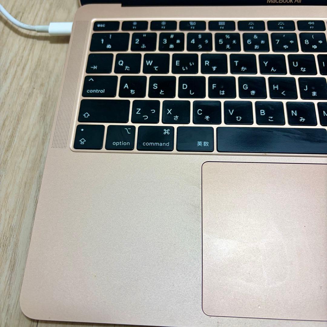 13インチ MacBook Air ゴールド Retina 2018