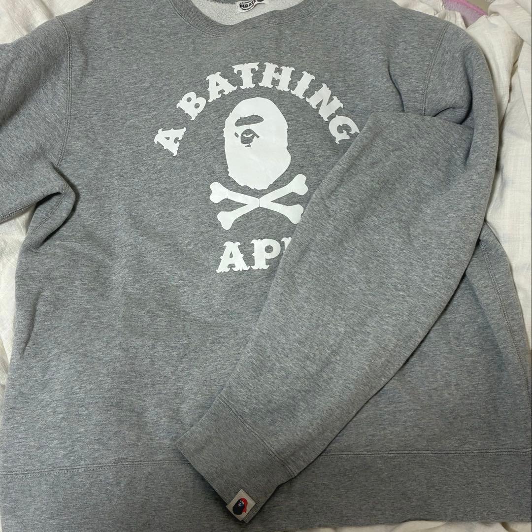 r*o様 BATHING APE エイプ アベイシングエイプ トレーナー ス