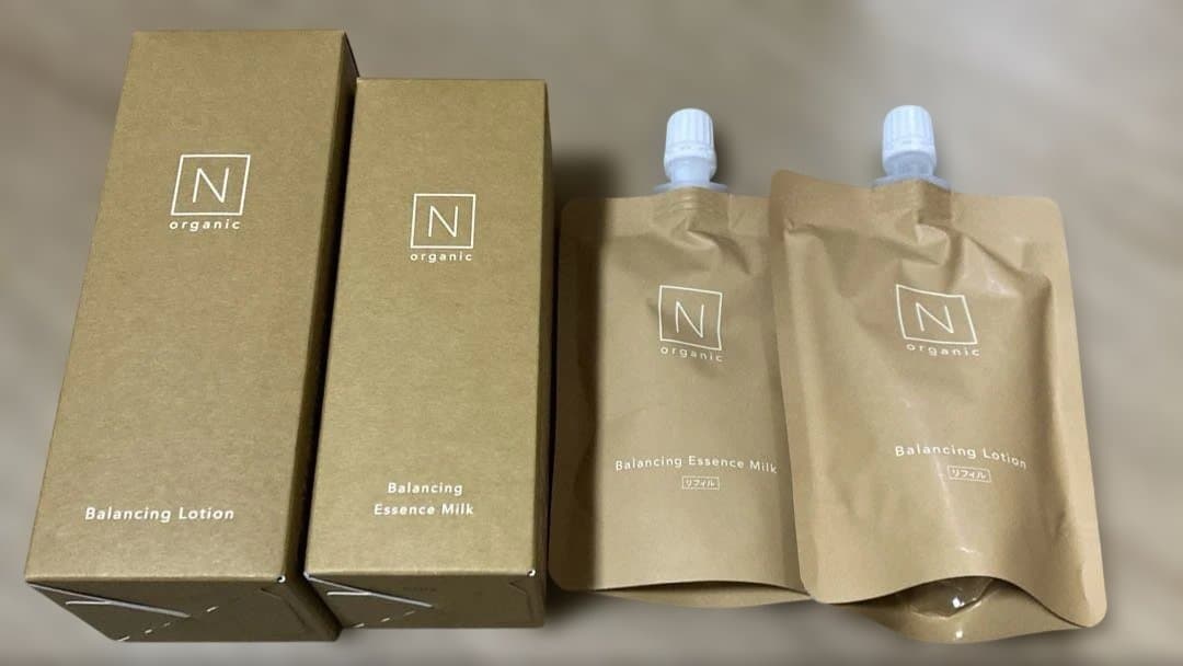 N organic Basic バランシングローション & エッセンスミルク