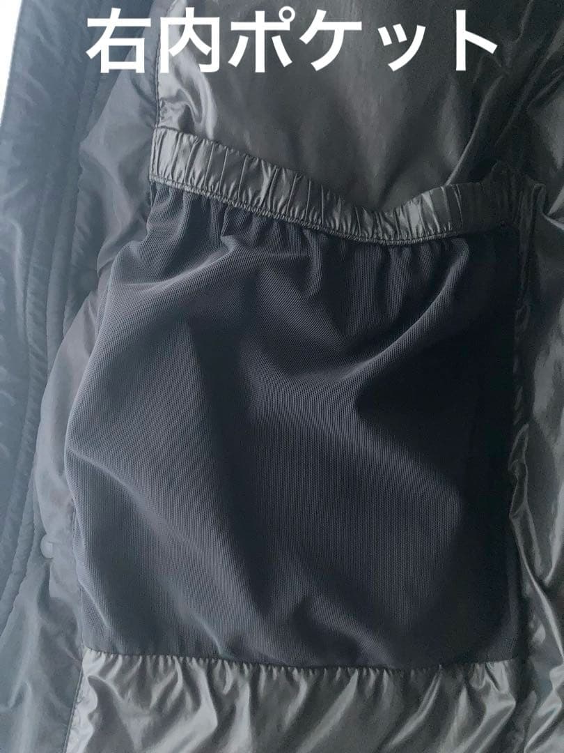 カナダグース　ダウンジャケット　色BLACK 表示サイズSP180/92Y